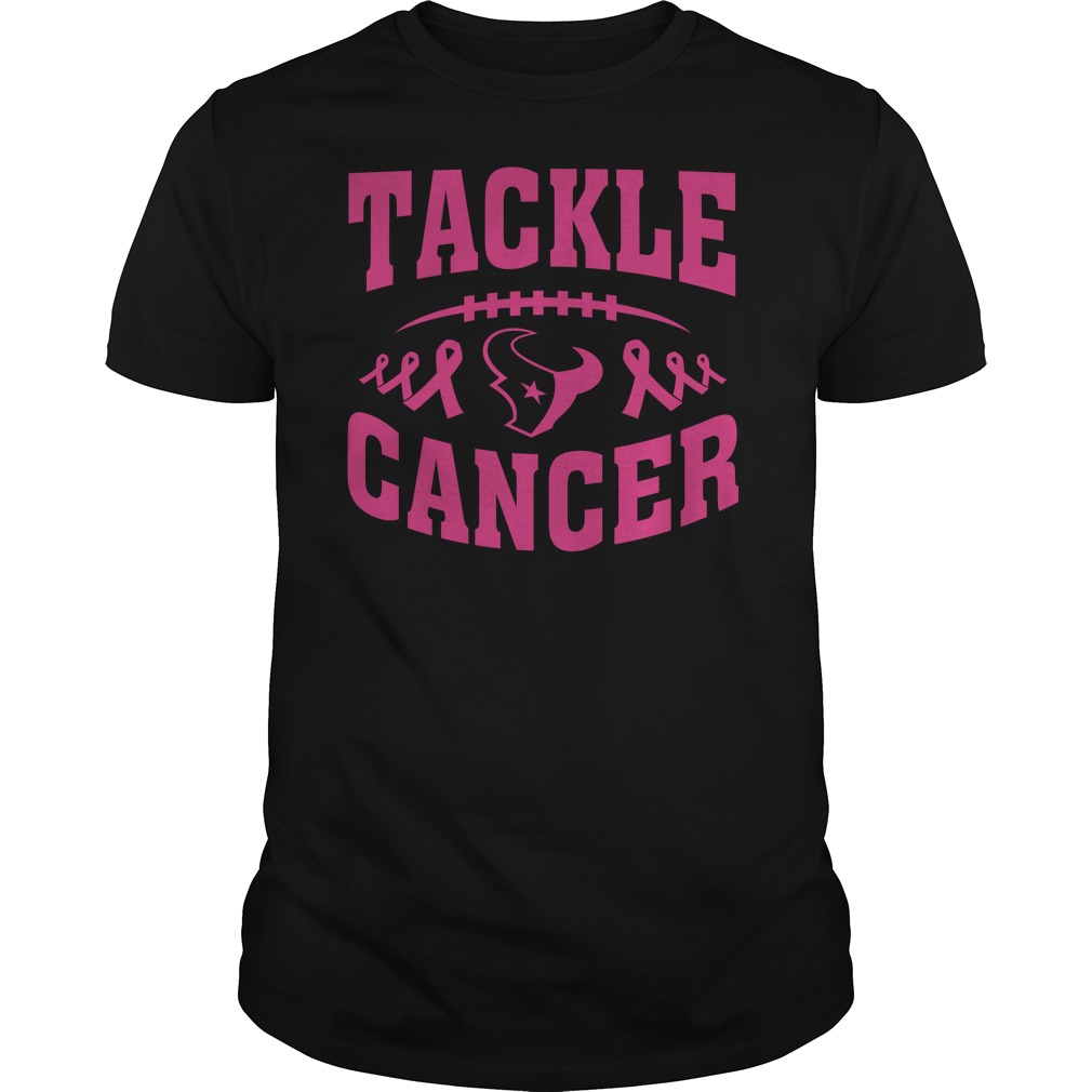 Houston Texans Tackle Breast Cancer T-Shirt - TeeNaviSport