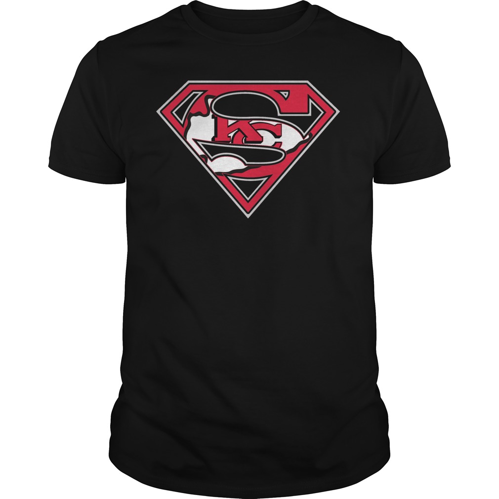 Kansas City Chiefs Superman Logo T 