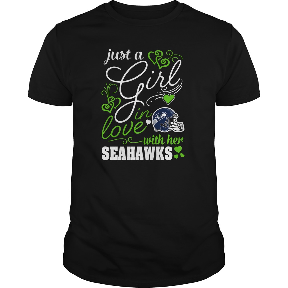 Girl In Love With Her Seattle Seahawks 