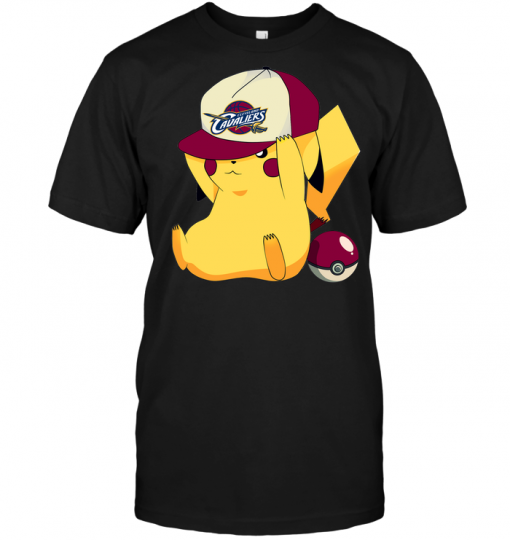 Cleveland Cavaliers Pikachu Pokemon