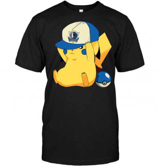 Dallas Mavericks Pikachu Pokemon