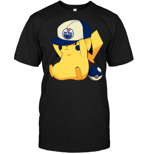 Edmonton Oilers Pikachu Pokemon