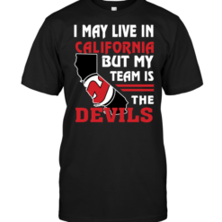 I May Live In California But My Team Is The Devils