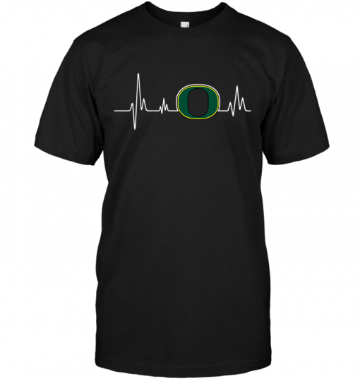 Oregon Ducks Heartbeat