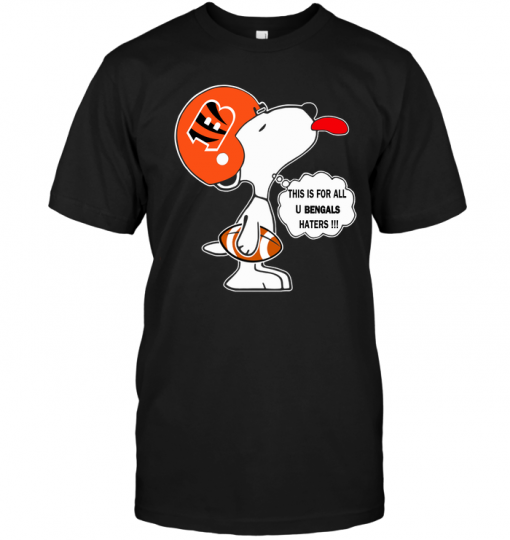 This Is For All U Bengals Haters (Snoopy)