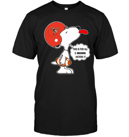 This Is For All U Browns Haters (Snoopy)