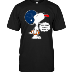 This Is For All U Colts Haters (Snoopy)