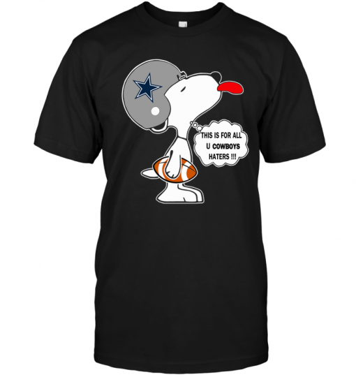 This Is For All U Cowboys Haters (Snoopy)