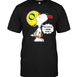 This Is For All U Ducks Haters (Snoopy)