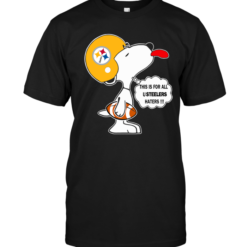 This Is For All U Steelers Haters (Snoopy)