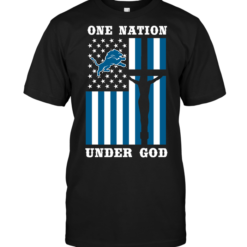 Detroit Lions - One Nation Under God