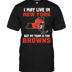 I May Live In New York But My Team Is The Cleveland Browns