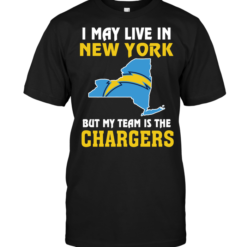 I May Live In New York But My Team Is The San Diego Chargers
