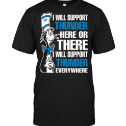 I Will Support Thunder Here Or There I Will Support Thunder Everywhere