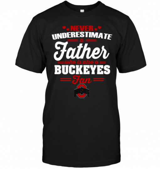 Never Underestimate A Father Who Is Also A Buckeyes Fan