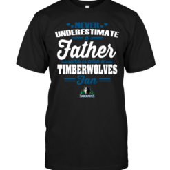 Never Underestimate A Father Who Is Also A Timberwolves Fan