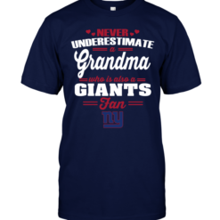 Never Underestimate A Grandma Who Is Also A New York Giants Fan