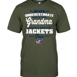 Never Underestimate A Grandma Who Is Also A Jackets Fan