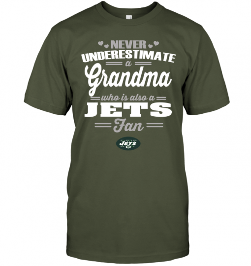 Never Underestimate A Grandma Who Is Also A Jets Fan