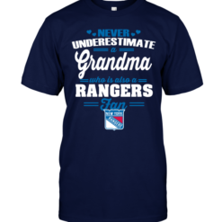 Never Underestimate A Grandma Who Is Also A New York Rangers Fan