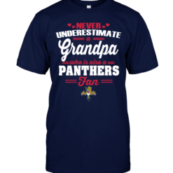 Never Underestimate A Grandpa Who Is Also A Florida Panthers Fan