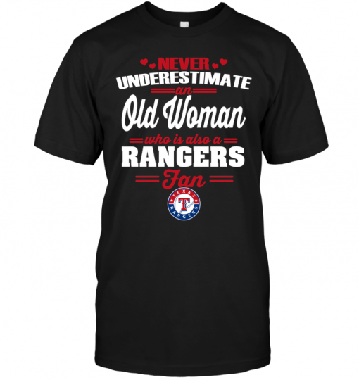 Never Underestimate An Old Woman Who Is Also A Rangers Fan