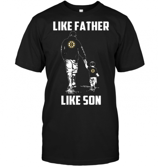 Boston Bruins: Like Father Like Son
