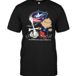 Charlie Brown & Snoopy: Columbus Blue Jackets