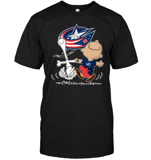 Charlie Brown & Snoopy: Columbus Blue Jackets