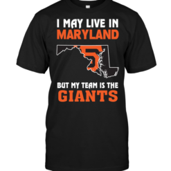 I May Live In Maryland But My Team Is The Giants