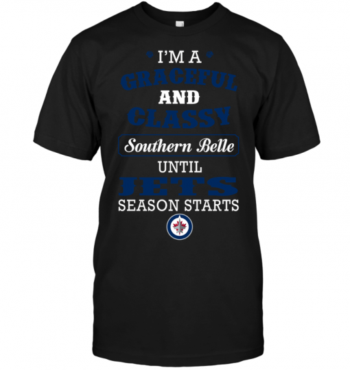 I'm A Graceful And Classy Southern Belle Until Winnipeg Jets Season Starts