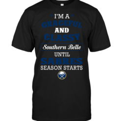 I'm A Graceful And Classy Southern Belle Until Sabres Season Starts
