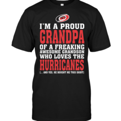 I'm A Proud Grandpa Of A Freaking Awesome Grandson Who Loves The Hurricanes