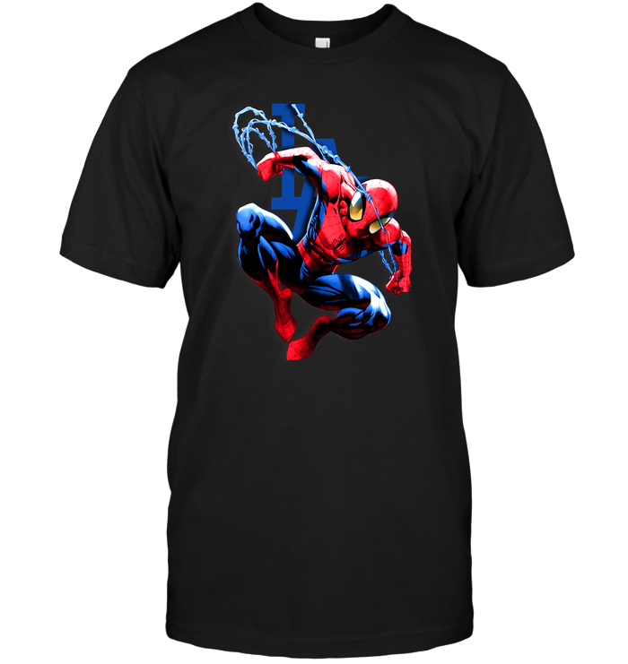Spiderman: Los Angeles Dodgers T-Shirt - TeeNaviSport