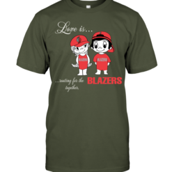 Love Is Rooting For The Blazers Together