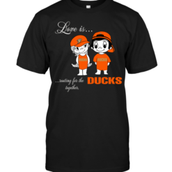 Love Is Rooting For The Anaheim Ducks Together