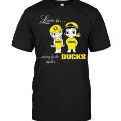 Love Is Rooting For The Ducks Together