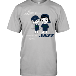 Love Is Rooting For The Jazz Together