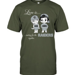 Love Is Rooting For The Raiders Together