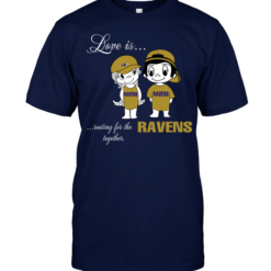 Love Is Rooting For The Ravens Together