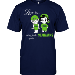 Love Is Rooting For The Seahawks Together