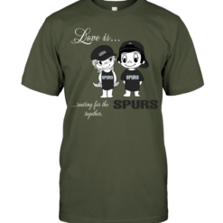 Love Is Rooting For The Spurs Together