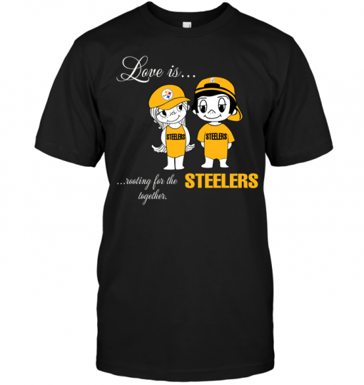 Love Is Rooting For The Steelers Together