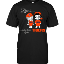 Love Is Rooting For The Tigers Together
