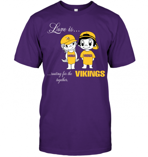 Love Is Rooting For The Vikings Together