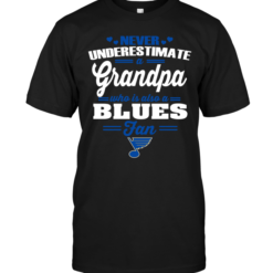 Never Underestimate A Grandpa Who Is Also A Blues Fan