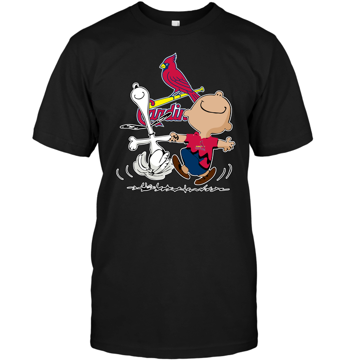 Charlie Brown & Snoopy: St. Louis Cardinals T-Shirt - TeeNaviSport