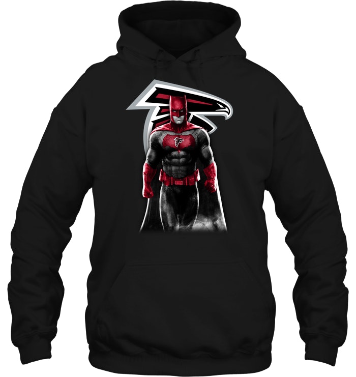 Atlanta Falcons: Batman (Bruce Wayne) T-Shirt - TeeNaviSport