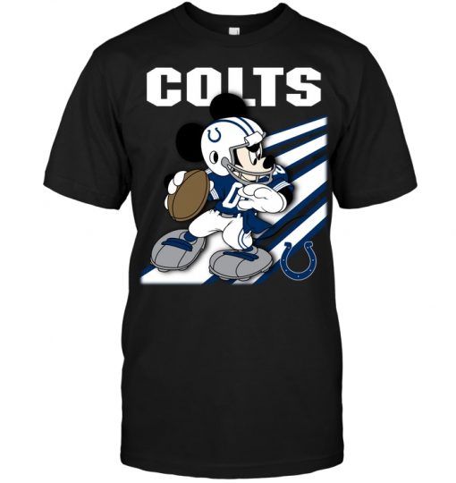 Indianapolis Colts: Mickey Mouse Disney T-Shirt - TeeNaviSport