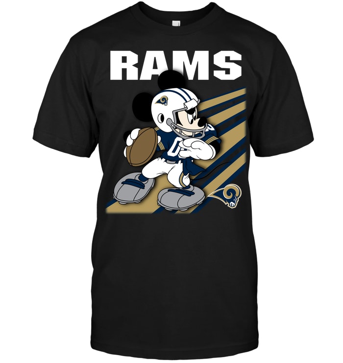 NFL St. Louis Rams Mickey Mouse Disney 3d Full Printing shirt